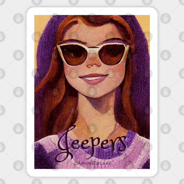 jeepers Sticker by HauntedWitch